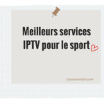 meilleurs services IPTV pour le sport